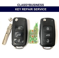 Repair service for Skoda Fabia Octavia Roomster Superb remote key + Case Battery