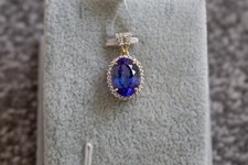 AAA Tanzanite & Diamond 18k