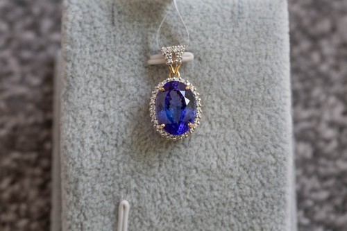 Aaa tanzanite diamond 18k - &,