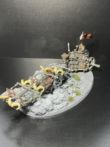 Printed dwarven chariot - printed, chariot-