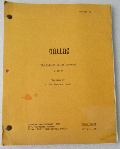 Original 1982 dallas - dallas, tv