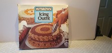 Vintage Nutbrown Icing Outfit Cake Decorating Set Boxed Made In England