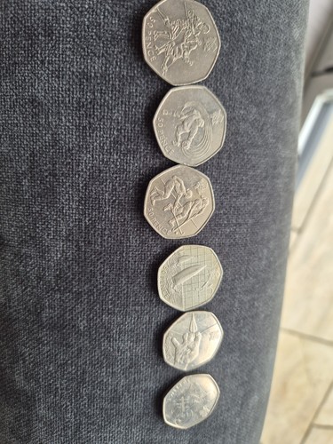 2011 olympic 50p bundle - olympic,