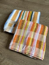 2 Vintage Striped Hand