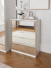 Palma Mirrored 5 Drawer Chest