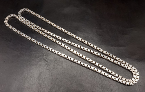 Chunky 835 silver vintage box - silver,