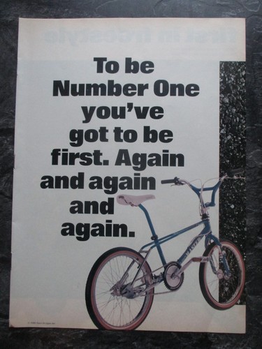 Haro bmx bike catalog - haro, old