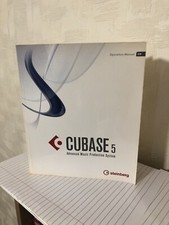 Cubase 5 - Operation Manual - Rare Paperback Book - Steinberg- GB - 2009