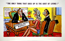 Postcard Seaside Comic Saucy