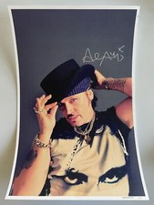 Adam Ant Poster Signed