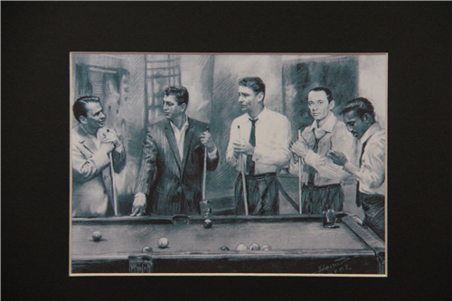 The rat pack 8x10 matted - 8x10, art