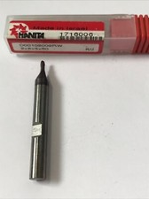 2mm BALL MILL HANITA 2fl Carbide COATED Cutter 6mm shank 2x6x3x50 BALLNOSED 1R 