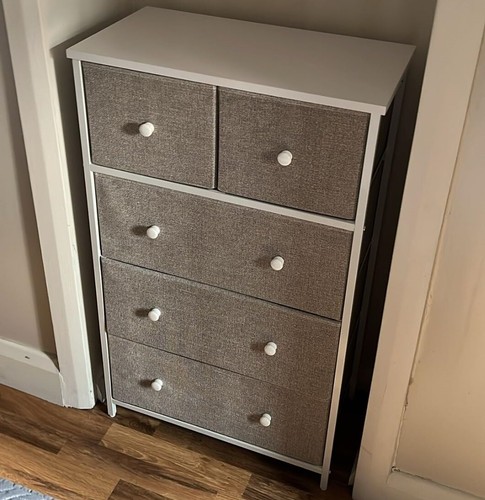 Grey bedroom dresser - grey,