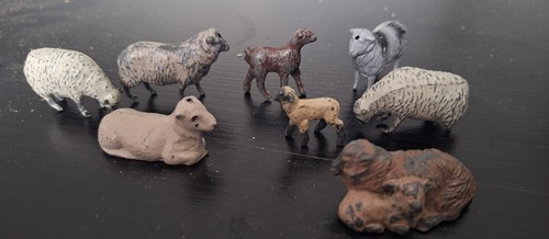 Britains lead sheep used - britains,
