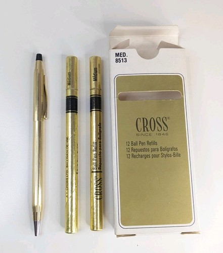Cross 12k gold filled pen - 12k, 1/20