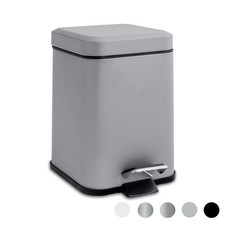 Square Bathroom Pedal Bin - 3