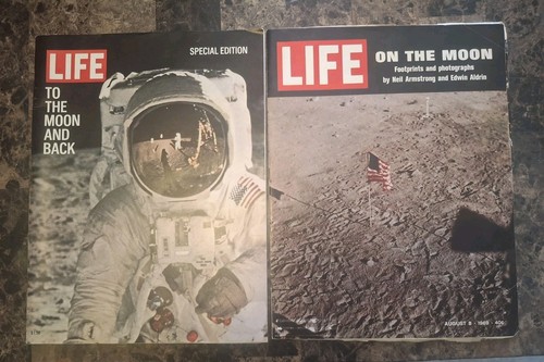 Life magazine the moon - the, and