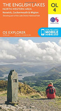 The Lake District OS Explorer Map: OL4 The English Lakes -... by Ordnance Survey