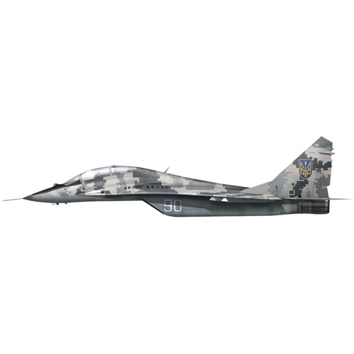 Mig 29ub ukraine airforce - 1:72,