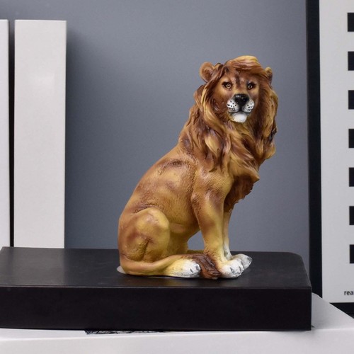 Lion sculpture home decor - lion,