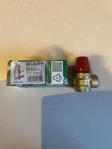Caleffi pressure relief valve - pressure,