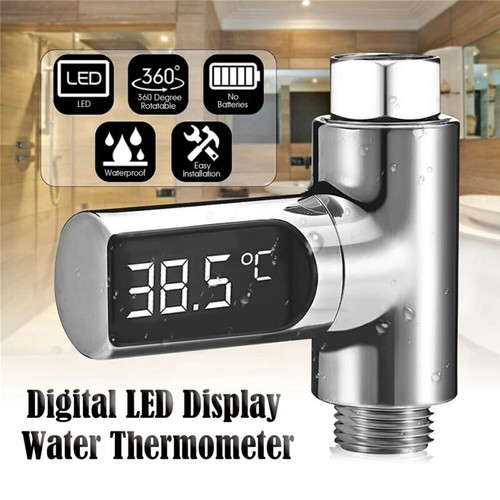Digital shower temperature - digital, led