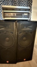 PA System - JBL JRX 125 Pair With QSC RMX1450