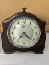 Vintage Art Deco Smiths Electric Mantel Clock, Bakelite - untested