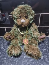 Charlie Bear Daisy Chain Retired Wobble Head, Rare Collectible Bear