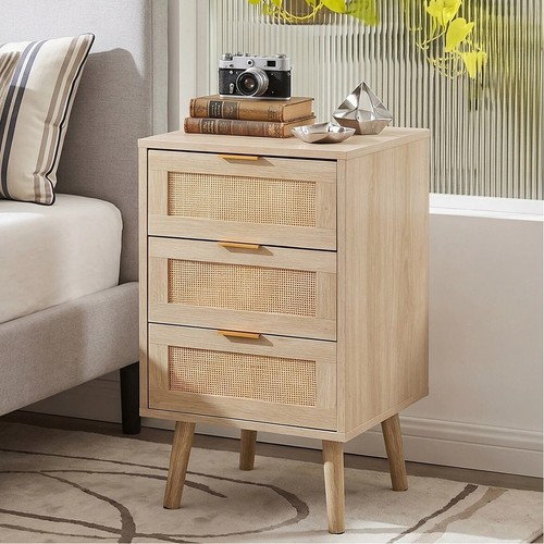 2pcs bedside table drawer - 2pcs, 3