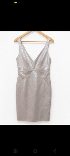 Karen millen silver metallic - karen,