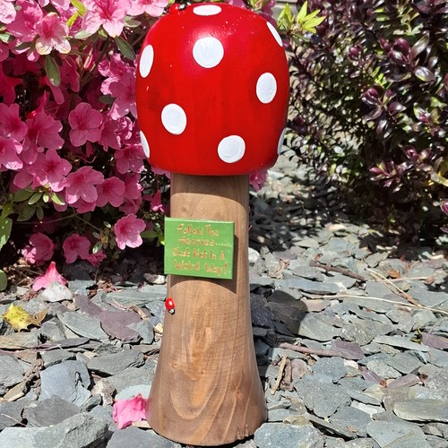 Unusual handmade 28cm wooden - handmade,