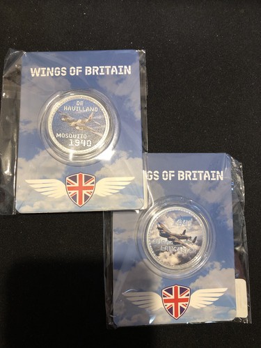 Wings britain coin - of,