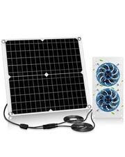 30W Dual Solar Fan Kit for