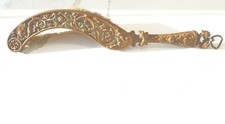 Antique Curved Lint Brush, Ornate Hat Brush,