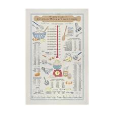 Cotton Tea Towel Ulster Weavers Kitchen Measurements 100% Cotton Multi
