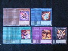 YU-GI-OH 52 CARD SALAMANGREAT ALMIRAJ / THEODORE HAMILTON DECK  *READY TO PLAY*