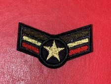 1 X MILITARY EMBROIDERED BADGE SEW ON / IRON ON PATCH APPLIQUE 5cm x 3cm