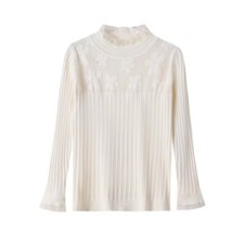 Ladies Knitted Sweater Mock