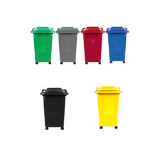 Recycling wheelie bin dustbin - bin,
