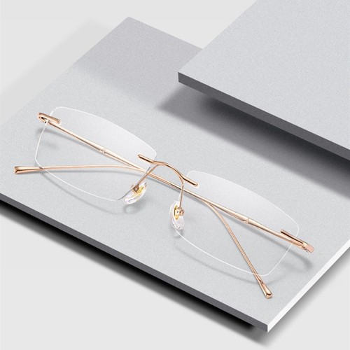 Titanium ultralight eyeglasses - titanium,