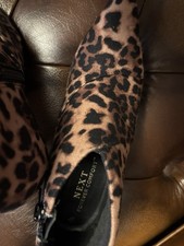 Leopard Print Suede