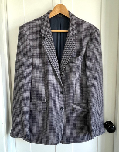 Van heusen houndstooth blazer - heusen,