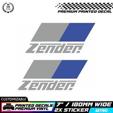 2x ZENDER Race Livery Vinyl