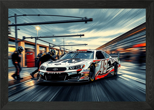 Nascar stock car pit - nascar,