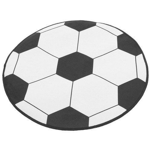 Round area rug soccer football - area,
