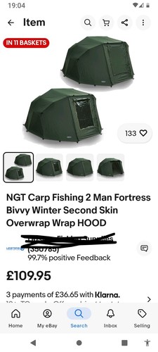 Ngt man fortress bivvy - fortress,