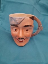 World War II Air Force Large Toby Jug. Marked On Base possibly Beswick VGC