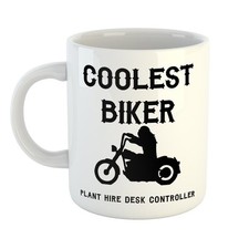 COOLEST BIKER PLANT HIRE DESK CONTROLLER – Perfect for Your Favourite Biker