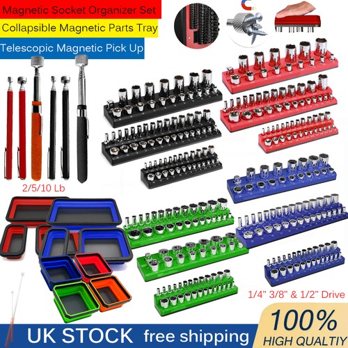Magnetic socket organizer set - socket,